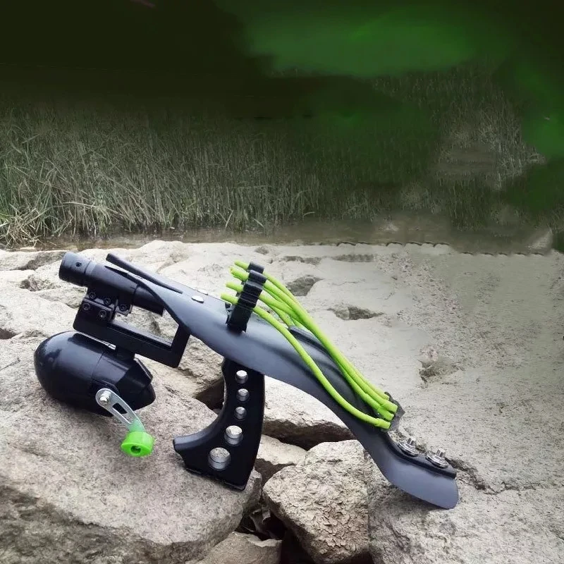 High Velocity Hunting Fishing Slingshot Shooting Catapult Arrow Bow Sling Shot Strong slingshot fishing Compound bow Catch Fish
High Velocity Hunting Fishing Slingshot Shooting Catapult Arrow Bow Sling Shot Strong slingshot fishing Compound bow Catch Fish