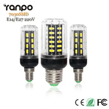 1PCS E27 E14 LED Corn Bulb 24W 15W 12W 9W 220V 7030 SMD Light Lamp 15/22LEDs 28leds 42LEDs Lampara Chandelier Candle Lighting
1PCS E27 E14 LED Corn Bulb 24W 15W 12W 9W 220V 7030 SMD Light Lamp 15/22LEDs 28leds 42LEDs Lampara Chandelier Candle Lighting