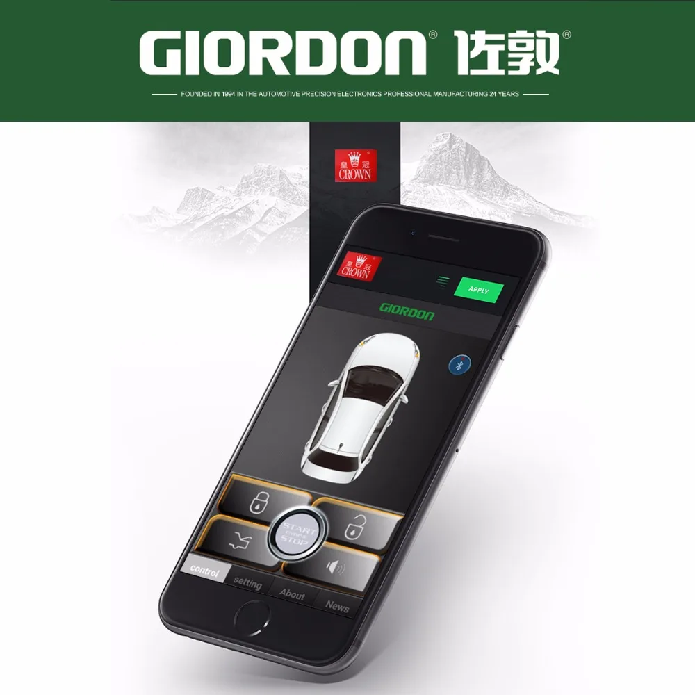 PKE Car Alarm Push Engine Start Stop Button +Keyless Entry Comfort Access System + Phone APP Remote Start Car Engine
PKE Car Alarm Push Engine Start Stop Button +Keyless Entry Comfort Access System + Phone APP Remote Start Car Engine
