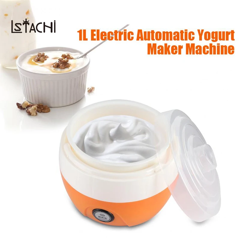 LSTACHi 220V 1L Electric Automatic Yogurt Maker Machine Yoghurt DIY Tool Plastic Container Kithchen Appliance
LSTACHi 220V 1L Electric Automatic Yogurt Maker Machine Yoghurt DIY Tool Plastic Container Kithchen Appliance