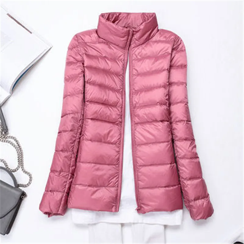 2019 Lightweight Down Jacket Female Short section Stand collar fashion Korean Slim Autumn Winter Large Size Women's Coats XA05
2019 Lightweight Down Jacket Female Short section Stand collar fashion Korean Slim Autumn Winter Large Size Women's Coats XA05