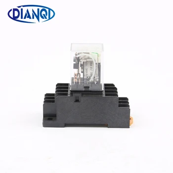 MY3 HH53P MY3NJ Mini Coil Power Relay 11pin 3NO 3NC LED Lamp 5A AC 110V 220V with socket 12V 24V
MY3 HH53P MY3NJ Mini Coil Power Relay 11pin 3NO 3NC LED Lamp 5A AC 110V 220V with socket 12V 24V