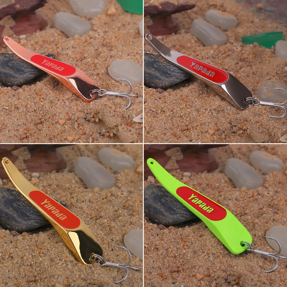 YAPADA Spoon Lure Backlight 10g 15g 20g 25g Multicolor 005 Zinc Alloy Artificial Fishing Lures with Treble Hook
YAPADA Spoon Lure Backlight 10g 15g 20g 25g Multicolor 005 Zinc Alloy Artificial Fishing Lures with Treble Hook