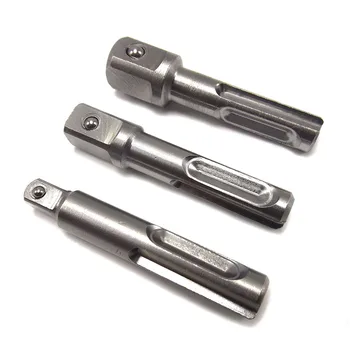 3 Pcs 2Pit 2 Slots SDS Round Shank Convert Shank Socket Extension Bar SDS Electric Hammer Conversion Extension Rod Power Drill
3 Pcs 2Pit 2 Slots SDS Round Shank Convert Shank Socket Extension Bar SDS Electric Hammer Conversion Extension Rod Power Drill