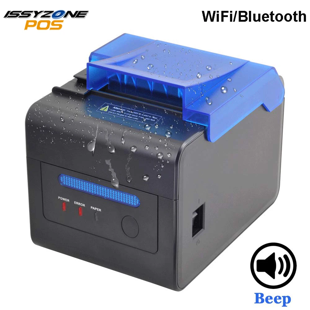 Bluetooth WIFI Printher Thermal receipt 80MM kitchen Printer with Sound Beeping Alarm and Auto Cutter Logo Printing 300mm/s
Bluetooth WIFI Printher Thermal receipt 80MM kitchen Printer with Sound Beeping Alarm and Auto Cutter Logo Printing 300mm/s