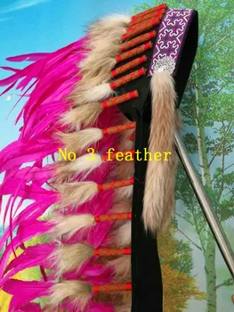28inch hot pink feather Headdress feather headpiece headband Halloween headdress costume decor
28inch hot pink feather Headdress feather headpiece headband Halloween headdress costume decor