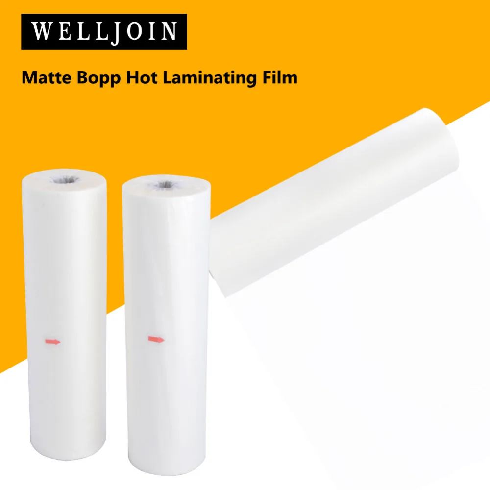 2 Rolls 11.8"x 656' 1mil Matte Bopp Hot Laminating Film 1" Core for Lamination Laminate machine 25mic
2 Rolls 11.8"x 656' 1mil Matte Bopp Hot Laminating Film 1" Core for Lamination Laminate machine 25mic