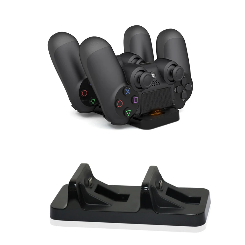 Controller Double Handle Wireless Chargers Dual USB Charging Dock Station Stand for Playstation 4 Games Console PS4
Controller Double Handle Wireless Chargers Dual USB Charging Dock Station Stand for Playstation 4 Games Console PS4