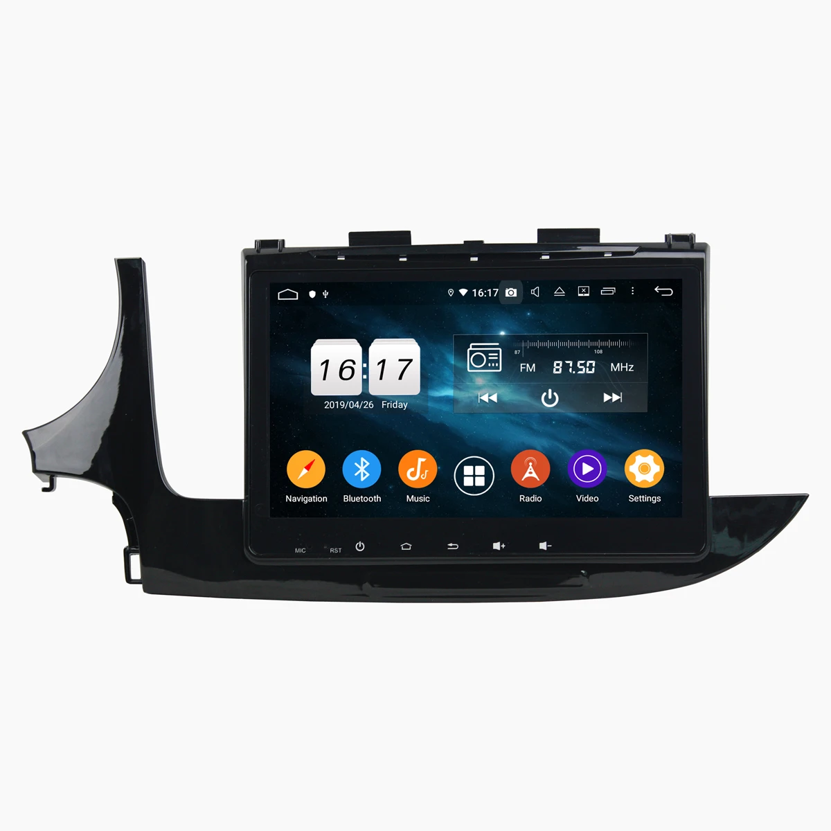 Sale 9 inch 4+32G Android 9.0 car multimedia Player for OPEL MOKKA 2017 with GPS Wifi NO DVD 0