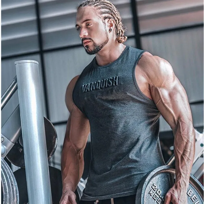 2019 New Mens Sleeveless Tank Tops Summer VQ Cotton Male Tank Tops gyms Clothing Bodybuilding Undershirt Golds Fitness men tank
2019 New Mens Sleeveless Tank Tops Summer VQ Cotton Male Tank Tops gyms Clothing Bodybuilding Undershirt Golds Fitness men tank