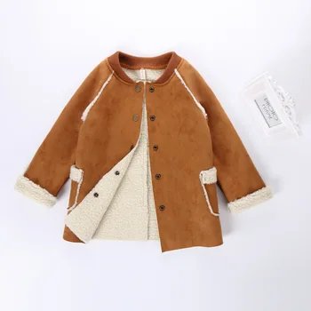 2017 Winter Fashion Fleece Girls Chamois Leather Outwear Baby Girls Jackets Winter Coat Baby Overcoat Warm Kids Jacket for Girl
2017 Winter Fashion Fleece Girls Chamois Leather Outwear Baby Girls Jackets Winter Coat Baby Overcoat Warm Kids Jacket for Girl