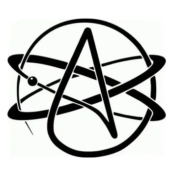 12.5*12.5CM Atheist Symbol Car Sticker Decals Motorcycle Stickers Decorative Car Styling C2-0271
12.5*12.5CM Atheist Symbol Car Sticker Decals Motorcycle Stickers Decorative Car Styling C2-0271