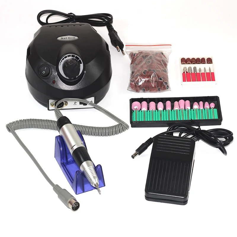 Nail Drill Manicure Machine Apparatus for 35000RPM Pro Manicure Pedicure Electric File Cutter Nail Drill Art Polisher Tool Bit
Nail Drill Manicure Machine Apparatus for 35000RPM Pro Manicure Pedicure Electric File Cutter Nail Drill Art Polisher Tool Bit