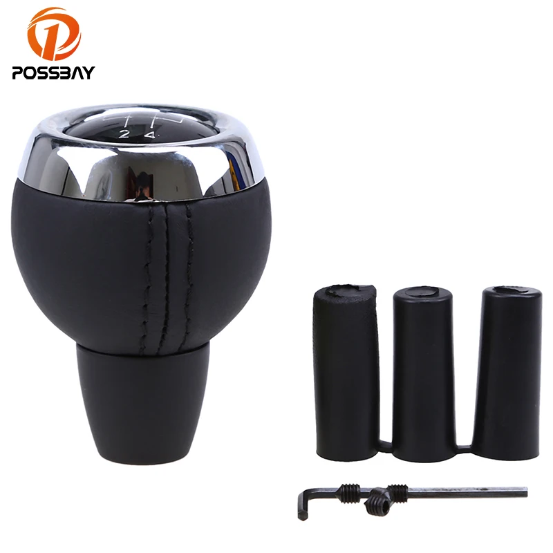 POSSBAY Universal Black Silver Racing Car Gear Shift Knob Fit VW Bora Golf Jetta 5 Speed Manual Shifter Lever Accessories
POSSBAY Universal Black Silver Racing Car Gear Shift Knob Fit VW Bora Golf Jetta 5 Speed Manual Shifter Lever Accessories