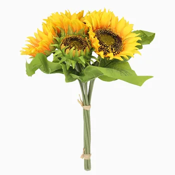Silk Artificial Sunflower Bouquet Wedding Bride Holds Flower Decoration Home Decoration Birthday Party Garden Party Decor
Silk Artificial Sunflower Bouquet Wedding Bride Holds Flower Decoration Home Decoration Birthday Party Garden Party Decor