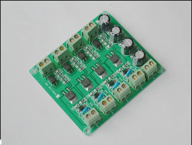 Quad FET / PLC expansion board microcontroller transistor transistor control board four disconnectors
Quad FET / PLC expansion board microcontroller transistor transistor control board four disconnectors