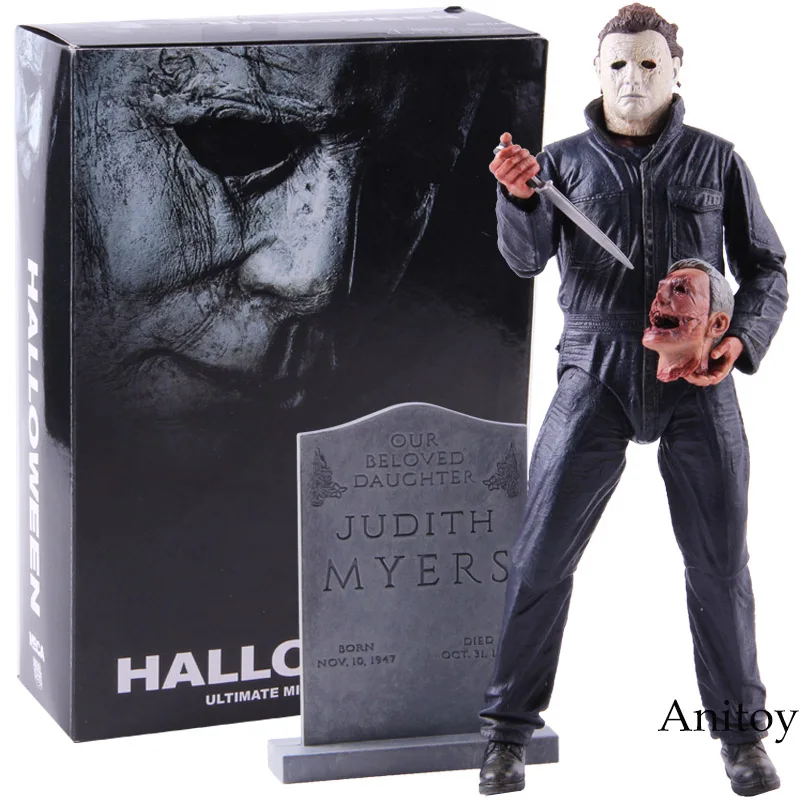 NECA Halloween Ultimate Michael Myers Brinquedos Pumpkin With LED Light Action Figure Collectible Model Toy
NECA Halloween Ultimate Michael Myers Brinquedos Pumpkin With LED Light Action Figure Collectible Model Toy