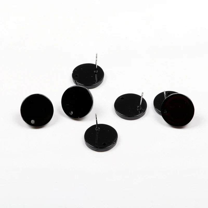 Acetate Black Stud Earrings, Acrylic Earring Stud,Small Post Earrings,Round Circle Studs,Boho,Ohrringe findings,ACE5001
Acetate Black Stud Earrings, Acrylic Earring Stud,Small Post Earrings,Round Circle Studs,Boho,Ohrringe findings,ACE5001