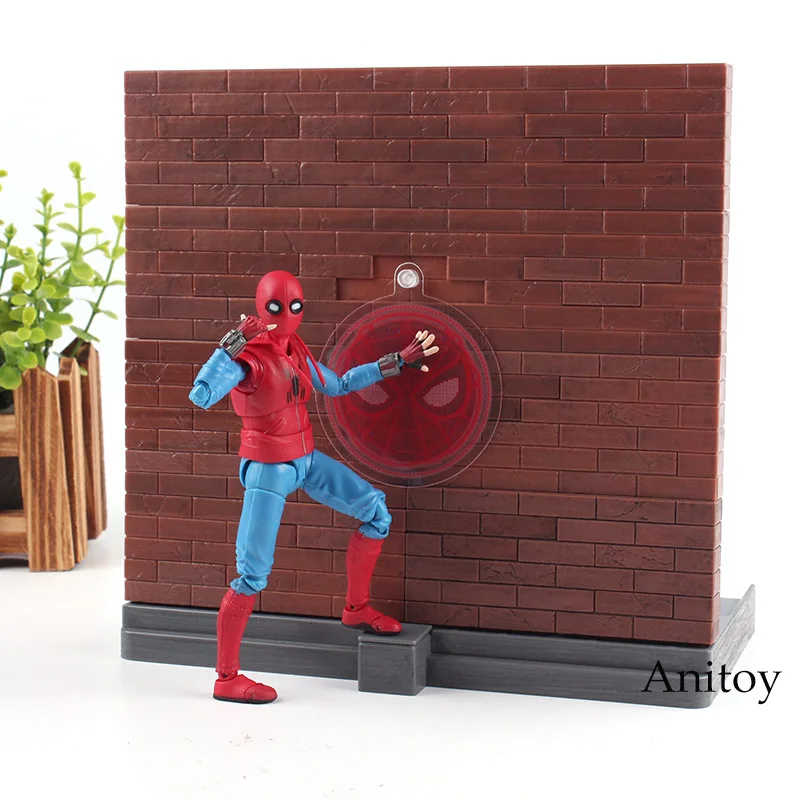 SHF Figuarts Spiderman Homecoming Figure Spider-man Home Made Suit Ver. PVC Marvel Spider Man Figuarts Colllection Model Toy
SHF Figuarts Spiderman Homecoming Figure Spider-man Home Made Suit Ver. PVC Marvel Spider Man Figuarts Colllection Model Toy