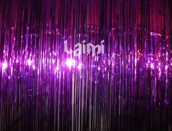 2M*1M One Purple Foil Tinsel Shimmer Curtains Party Pub House Door Curtain Stage Background Christmas Wedding Decoration
2M*1M One Purple Foil Tinsel Shimmer Curtains Party Pub House Door Curtain Stage Background Christmas Wedding Decoration