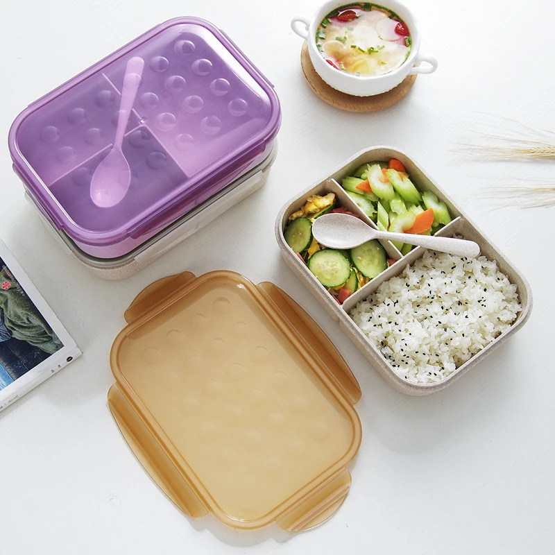 BAISPO 1200ml Wheat Straw Food Container Lunch Box Children School Portable Bento Box Kitchen Dinnerware Food Storage Container
BAISPO 1200ml Wheat Straw Food Container Lunch Box Children School Portable Bento Box Kitchen Dinnerware Food Storage Container