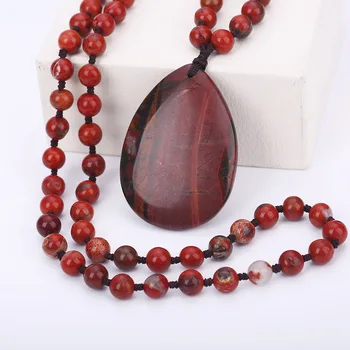 4*6cm Natural Agate Reiki Stone Long Necklace Pendant Healing Crystals Chakra Pendant Gems Stone Crystal Healing Christmas Gift 
4*6cm Natural Agate Reiki Stone Long Necklace Pendant Healing Crystals Chakra Pendant Gems Stone Crystal Healing Christmas Gift