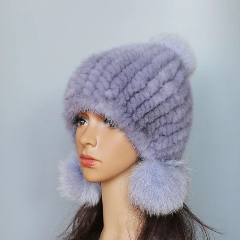 New Genuine real natural knitted Mink Fur Hat Cap women hand made Fashion Winter Headgear
New Genuine real natural knitted Mink Fur Hat Cap women hand made Fashion Winter Headgear