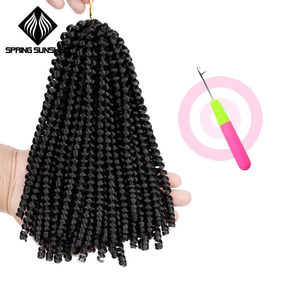 Spring sunshine 8 inch Crochet Braids Ombre Spring Twist Hair Synthetic Hair Extensions Braids Kinky Curly Twists
Spring sunshine 8 inch Crochet Braids Ombre Spring Twist Hair Synthetic Hair Extensions Braids Kinky Curly Twists