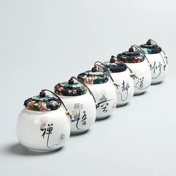 PINNY Travel Mini Ceramic Tea Canister 350ML Matte Glaze Tea Caddy Tea Ceremony Accessories Portable Porcelain Storage Jars
PINNY Travel Mini Ceramic Tea Canister 350ML Matte Glaze Tea Caddy Tea Ceremony Accessories Portable Porcelain Storage Jars