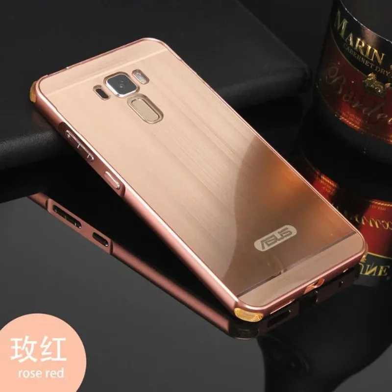 Phone Case for ASUS ZenFone 3 Laser ZC551KL Aluminum Metal Frame + Wire Drawing Effect Acrylic Phone Cover Cases for ZC551KL
Phone Case for ASUS ZenFone 3 Laser ZC551KL Aluminum Metal Frame + Wire Drawing Effect Acrylic Phone Cover Cases for ZC551KL