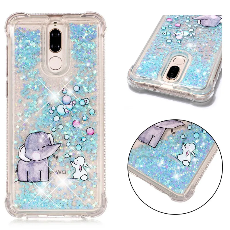 P Smart Phone Case For Huawei P20 Lite Mate10 Lite Cases Glitter 3D cute Soft TPU Silicone Case For Huawei P8 P9Lite 2017 Covers (5)