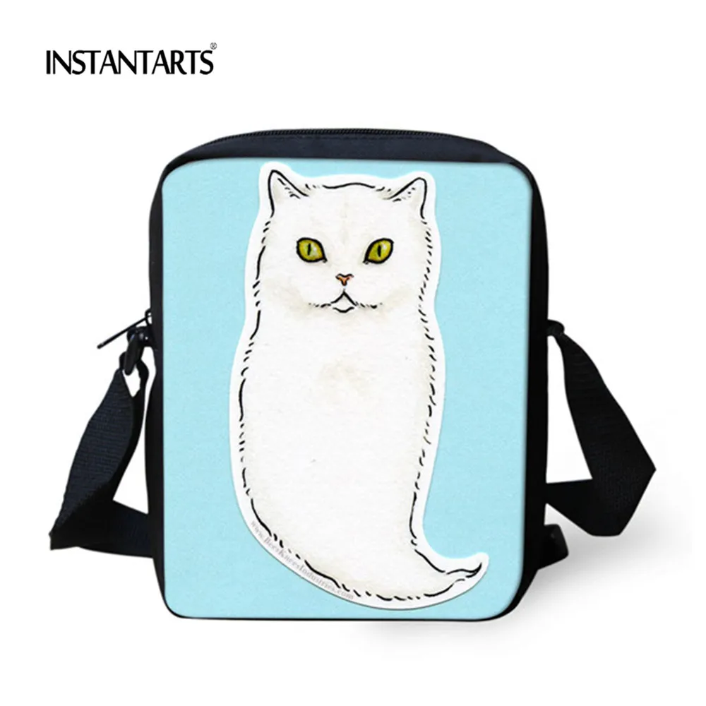 INSTANTARTS Fashion Mini Messenger Bags for Boy Girls Cartoon Ghost Cat Printing Crossbody Bag Children Kid Single Shoulder Bags
INSTANTARTS Fashion Mini Messenger Bags for Boy Girls Cartoon Ghost Cat Printing Crossbody Bag Children Kid Single Shoulder Bags