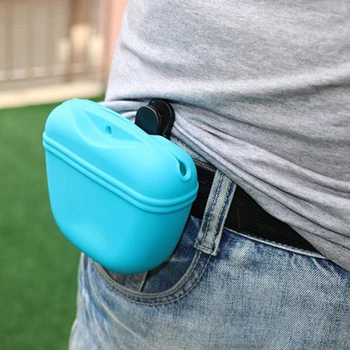 Pets Dog Silicone Treat Bag Pocket Food Snack Pouch Haversack Waist Bag for Outdoor Pet Training Bags
Pets Dog Silicone Treat Bag Pocket Food Snack Pouch Haversack Waist Bag for Outdoor Pet Training Bags