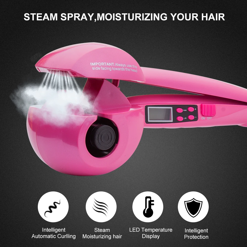 LCD Screen Automatic Hair Curler Heating Hair Care Styling Tools Ceramic Wave Hair Curl Magic Curling Iron Hair Styler
LCD Screen Automatic Hair Curler Heating Hair Care Styling Tools Ceramic Wave Hair Curl Magic Curling Iron Hair Styler