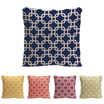 Geometric Pattern Cushion Cover Decorative Pillow For Sofa Car Covers Green Red Lattice Pillow Case Linen Home Decor Pillowcase
Geometric Pattern Cushion Cover Decorative Pillow For Sofa Car Covers Green Red Lattice Pillow Case Linen Home Decor Pillowcase
