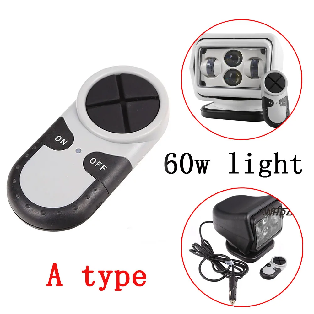 1pc Control for Led Remote control Searchlight 7inch Spot LED Work searching Light MARINE Remote control light 30w/50w/60w light
1pc Control for Led Remote control Searchlight 7inch Spot LED Work searching Light MARINE Remote control light 30w/50w/60w light
