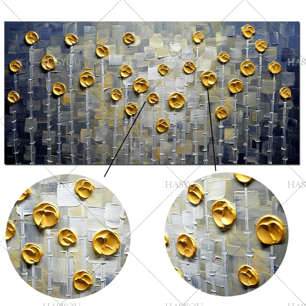 Hand Painted Modern Abstract Gold Grey Oil Painting Large vertical Textured Wall Decorative Canvas Art Picture for living room
Hand Painted Modern Abstract Gold Grey Oil Painting Large vertical Textured Wall Decorative Canvas Art Picture for living room