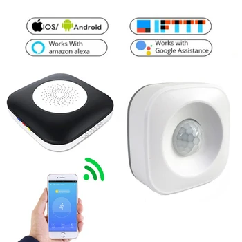 Geeklink Smart Home Mini Controller Hub with Body Sensor Motion Wide-angle Infrared Compatible Google Home Alexa Echo Assistant
Geeklink Smart Home Mini Controller Hub with Body Sensor Motion Wide-angle Infrared Compatible Google Home Alexa Echo Assistant