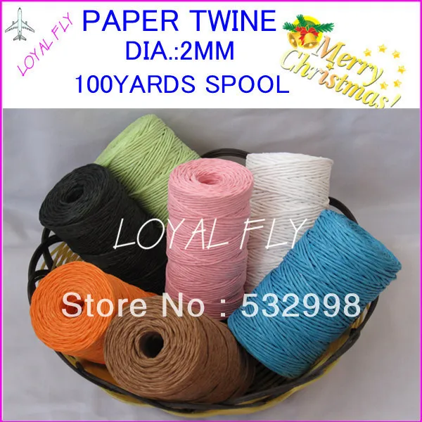 1piece(100yards) paper Raffia String 100yards/spool Paper Cord Scrapbooking Decorative Rope, multicolors, Free Shipping
1piece(100yards) paper Raffia String 100yards/spool Paper Cord Scrapbooking Decorative Rope, multicolors, Free Shipping