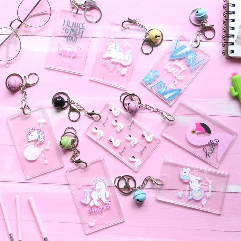 1 Pcs Kawaii Cartoon Flamingo Unicorn Acrylic Card Cover Bus Bank Id Card Case Holder Acrylic Id Holder
1 Pcs Kawaii Cartoon Flamingo Unicorn Acrylic Card Cover Bus Bank Id Card Case Holder Acrylic Id Holder