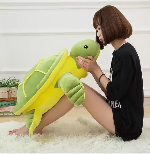 WYZHY Creative small turtle plush toy down cotton soft body pillow cushion big eye turtle children doll 60CM
WYZHY Creative small turtle plush toy down cotton soft body pillow cushion big eye turtle children doll 60CM