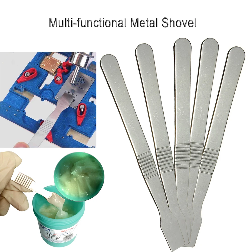 PHONEFIX Stainless Steel BGA Paver Glue Screaper Solder Paste Spudger Stirring Knife Speading Tool DIY Phone Pry Opening Crowbar
PHONEFIX Stainless Steel BGA Paver Glue Screaper Solder Paste Spudger Stirring Knife Speading Tool DIY Phone Pry Opening Crowbar