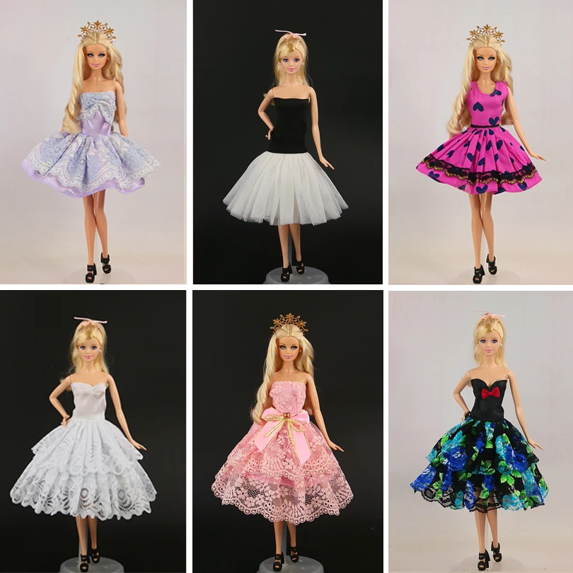 New arrival 15 items = 5 Ballet short Dress Gown +5 Pairs Shoes + 5 accessories Clothes For Barbie Doll kids Christmas gift
New arrival 15 items = 5 Ballet short Dress Gown +5 Pairs Shoes + 5 accessories Clothes For Barbie Doll kids Christmas gift