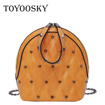 TOYOOSKY Fashion Rivet Women Shoulder Bag Casual Diamond Lattice Crossbody Bag Small Messenger Bags Female Shell Shape Handbag
TOYOOSKY Fashion Rivet Women Shoulder Bag Casual Diamond Lattice Crossbody Bag Small Messenger Bags Female Shell Shape Handbag