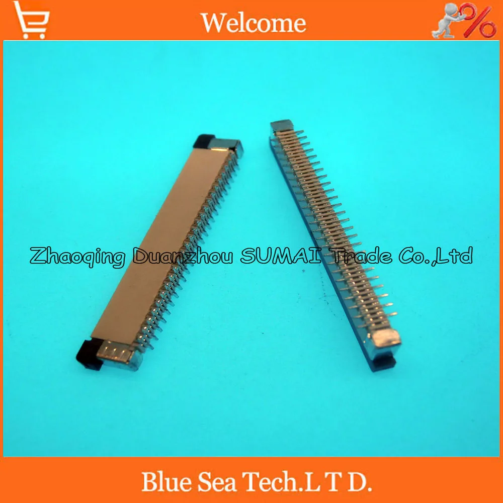50Pin Erect SMD type Staggered Pin FPC/FFC 50 Pin 0.5mm cable connector socket for LCD screen of DVD/GPS/MP3/PDA/Phone ect.
50Pin Erect SMD type Staggered Pin FPC/FFC 50 Pin 0.5mm cable connector socket for LCD screen of DVD/GPS/MP3/PDA/Phone ect.