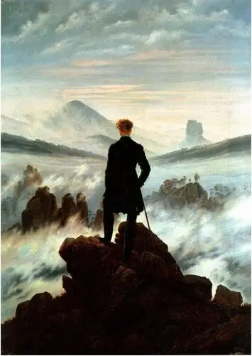 Caspar David Friedrich: The Wanderer Above the Sea of Fog SILK POSTER Decorative painting 24x36inch
Caspar David Friedrich: The Wanderer Above the Sea of Fog SILK POSTER Decorative painting 24x36inch