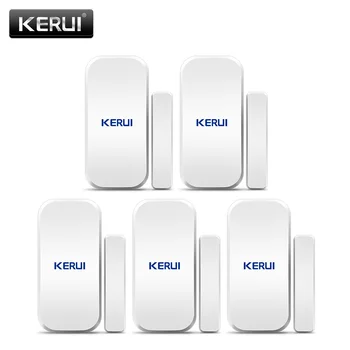 KERUI 5pcs 433 MHz Wireless Door Sensors Door Opening Sensor Window Sensor Gap Detector for Home Alarm System
KERUI 5pcs 433 MHz Wireless Door Sensors Door Opening Sensor Window Sensor Gap Detector for Home Alarm System