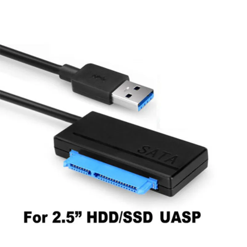 USB 3 0 на SATA 2 5 "жесткий диск HDD SSD адаптер конвертер кабель 22Pin 15 + 7 pin разъем