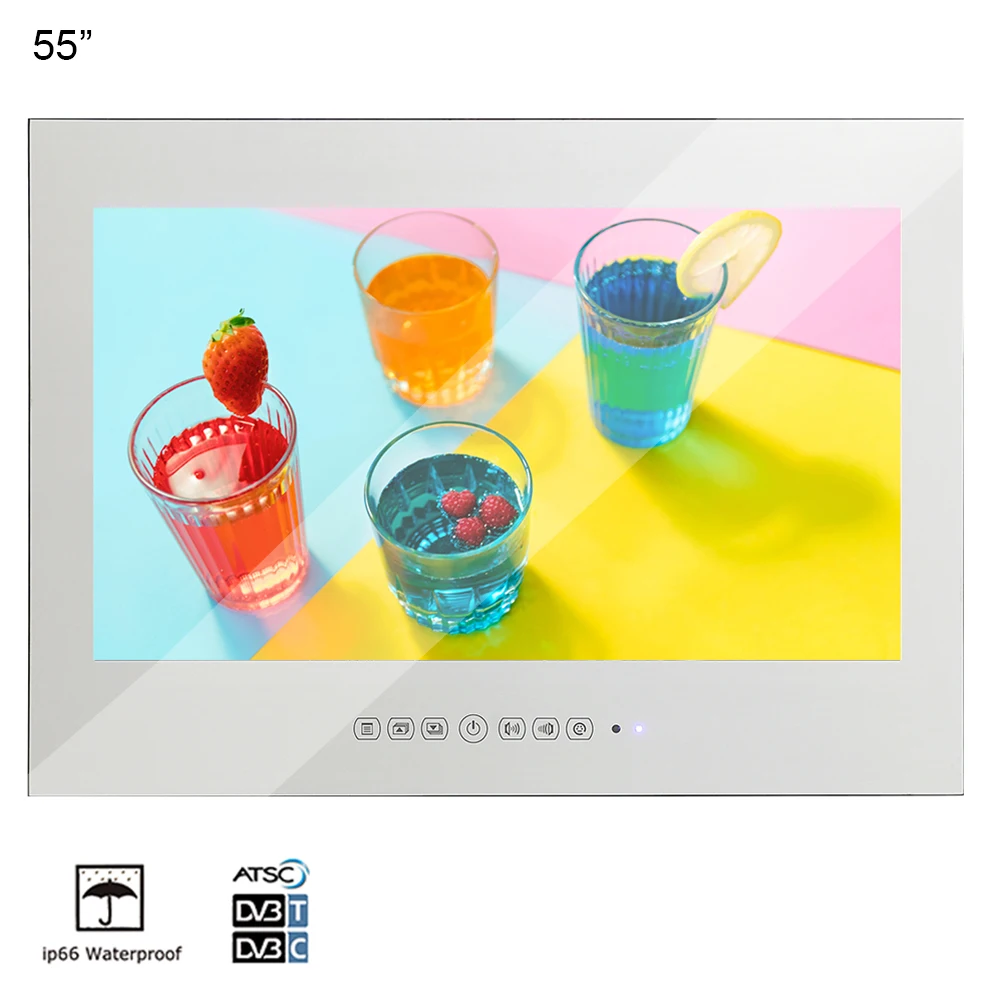 Souria 55 inch Magic Mirror Waterproof LED TV with Big Screen Display Wall Mount TV
Souria 55 inch Magic Mirror Waterproof LED TV with Big Screen Display Wall Mount TV