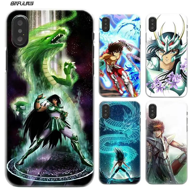 Saint Seiya Shiryu Case for iPhone XS Max XR X 10 7 7S 8 6 6S Plus 5S SE 5 4S 4 5C Clear Coque Hard PC Cover Phone Shell Anime
Saint Seiya Shiryu Case for iPhone XS Max XR X 10 7 7S 8 6 6S Plus 5S SE 5 4S 4 5C Clear Coque Hard PC Cover Phone Shell Anime